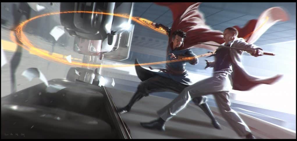 Concept art de Doctor Strange