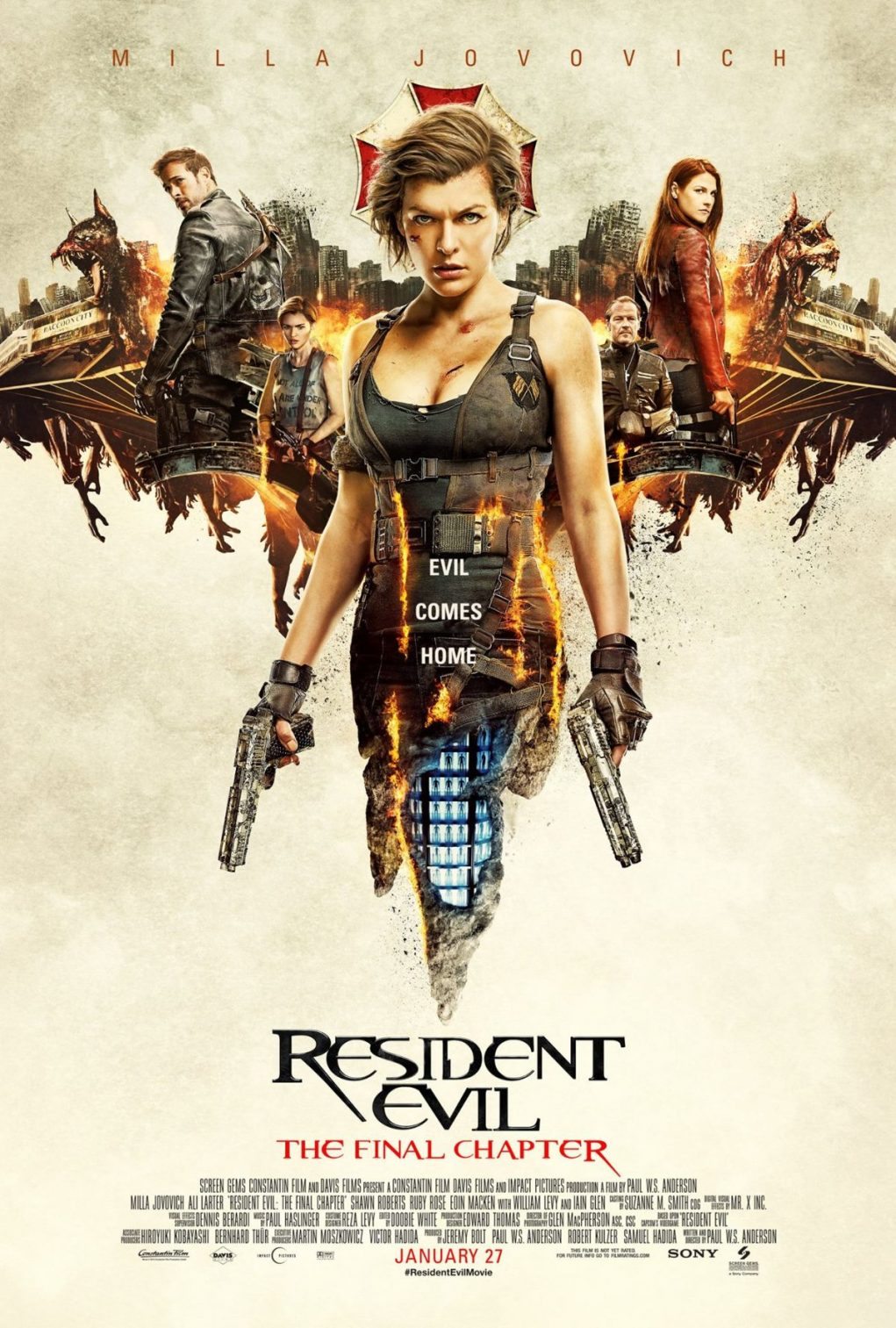 resident evil: Capítulo final