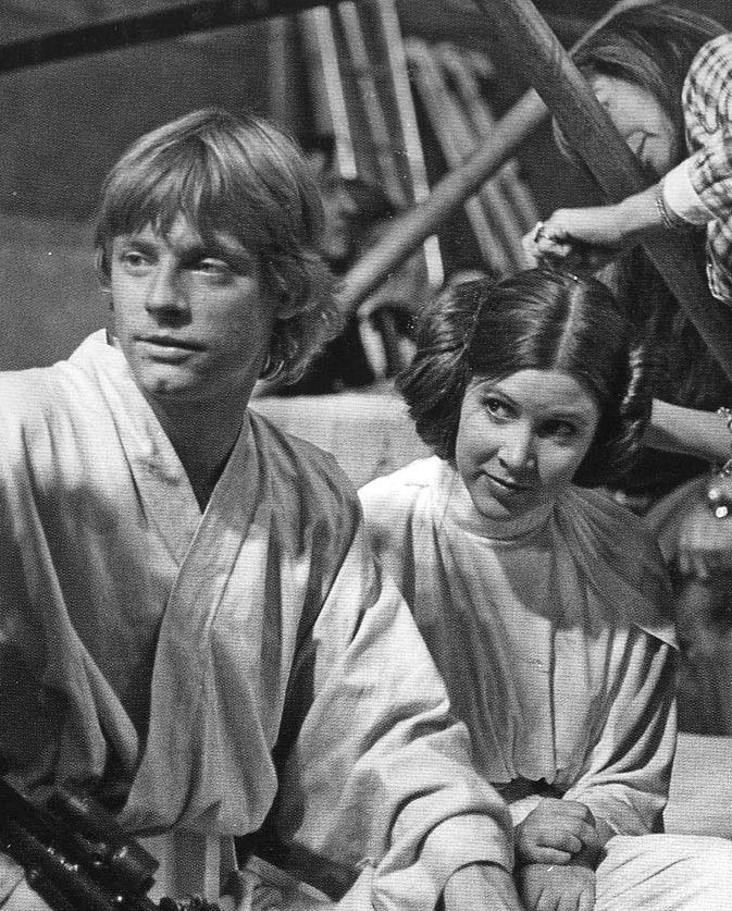 Despedida de Mark Hamill a Carrie Fisher STAR WARS (1)