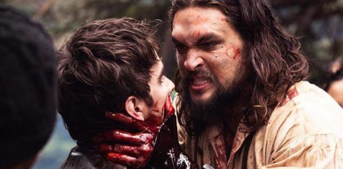 Jason Momoa en 'Frontera' de Netflix