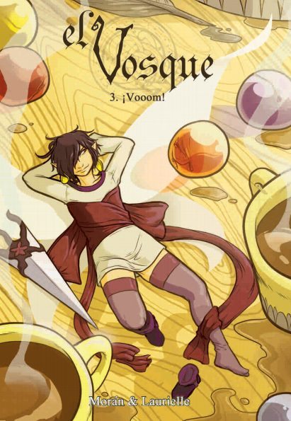 portada de el vosque tomo 3 vooom