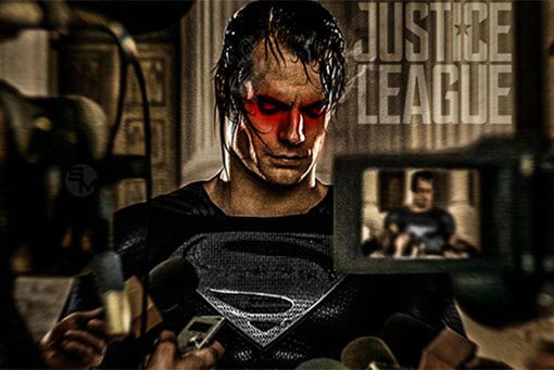 Primer vistazo a Superman con el traje negro de la 'Liga de la Justicia' superman traje negro