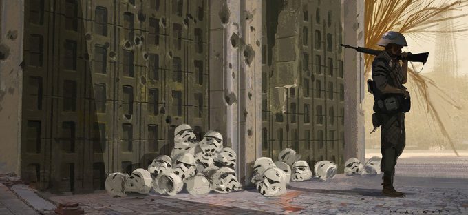 el arte de rogue one: una historia de star wars