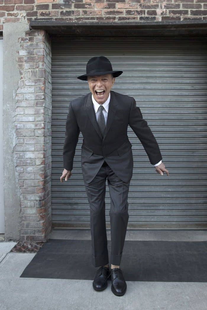 última imagen sesión de fotos de david bowie para jimmy king
