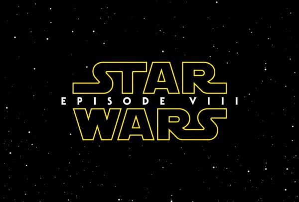 logo oficial de star wars: episodio viii