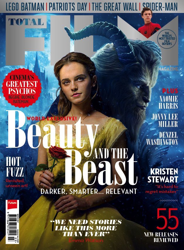 portada Emma Watson en La Bella y la Bestia