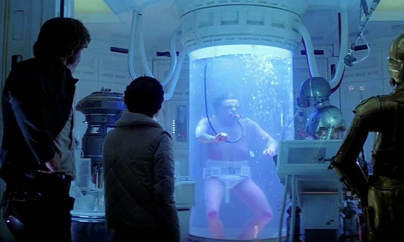 tanque de bacta en star wars