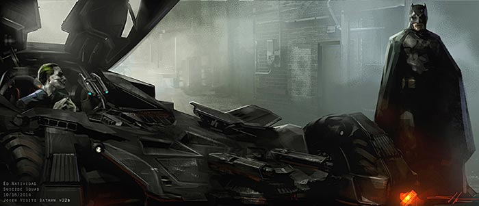 Joker vs Batman en 'Escuadrón Suicida' joker vs batman en 'escuadrón suicida'