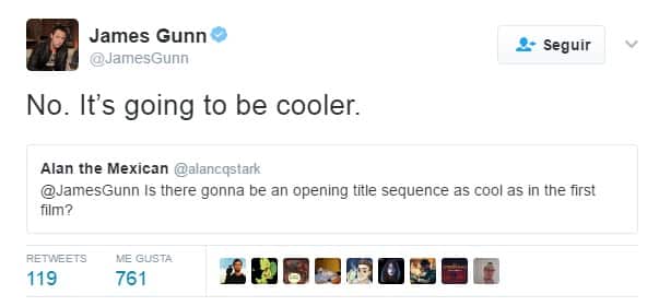 opening de Guardianes de la Galaxia Vol 2