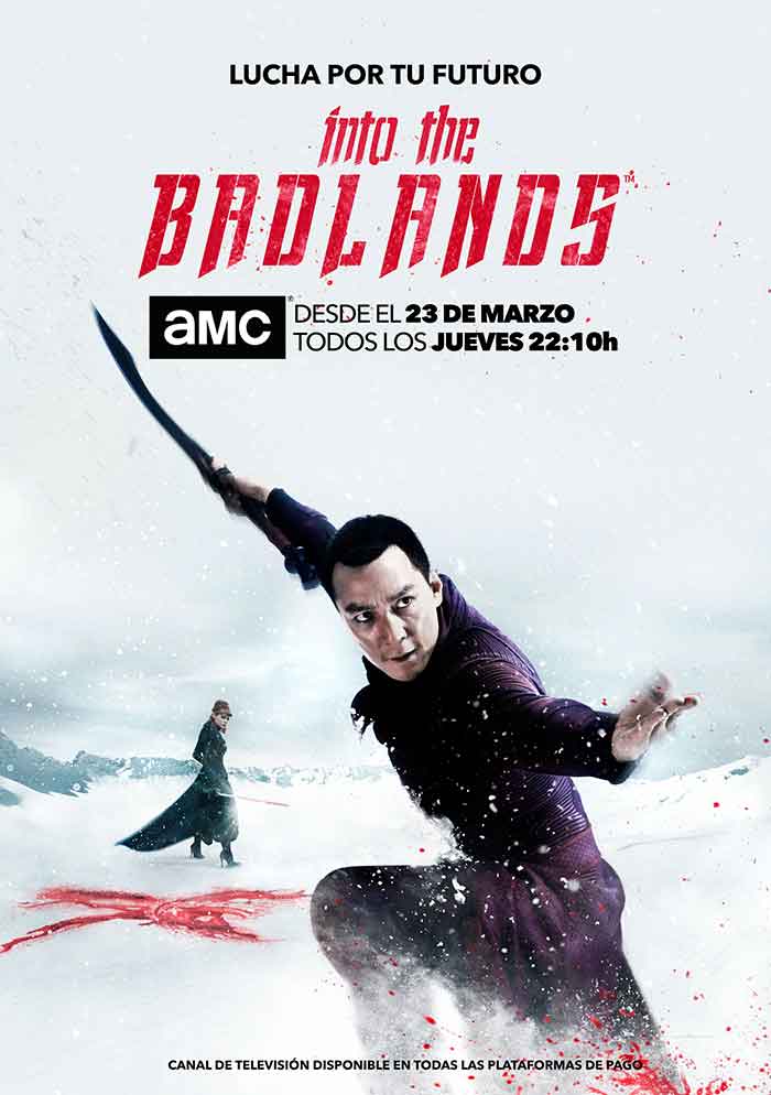 póster en vertical de la segunda temporada de 'Into the Badlands' póster en vertical de la segunda temporada de 'into the badlands'