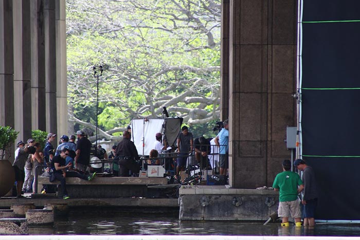 Primera imagen de Crystal en el rodaje de la serie 'Inhumanos' primera imagen de crystal en el rodaje de la serie 'inhumanos'