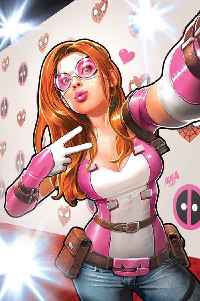 Mary Jane Watson se convierte en todos los superhéroes de Marvel
