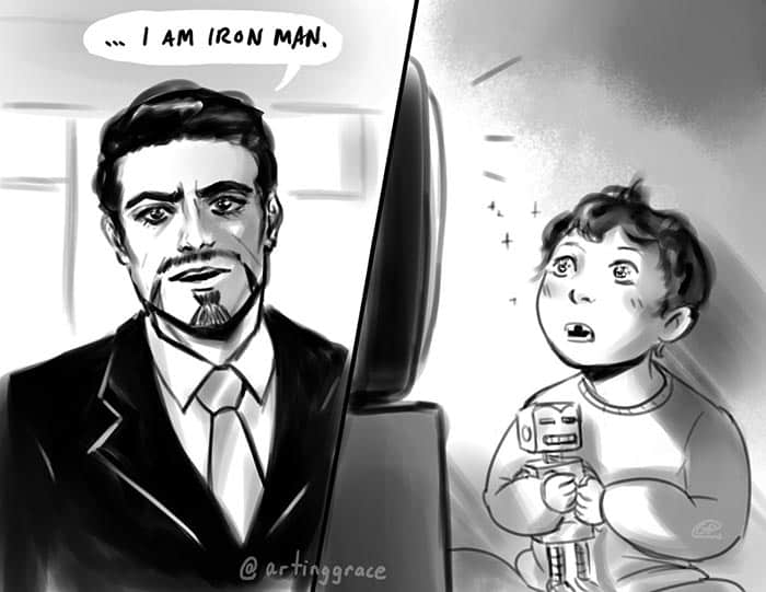 'spider-man: homecoming': así es el amor de spider-man por iron man