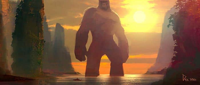 'Kong: Skull Island': Impresionantes concept arts de King Kong