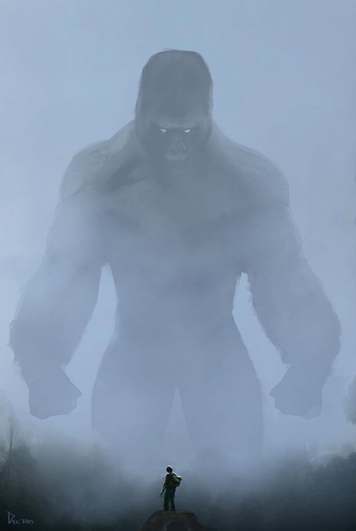 'Kong: Skull Island': Impresionantes concept arts de King Kong