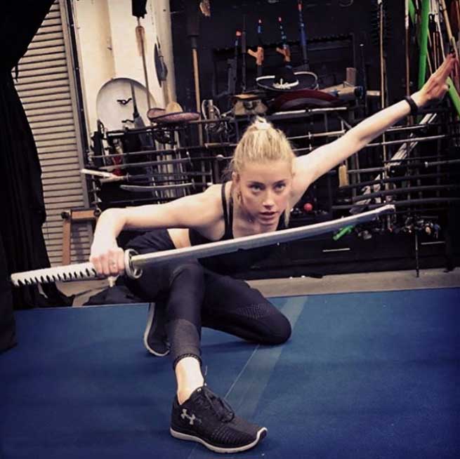 amber heard en aquaman