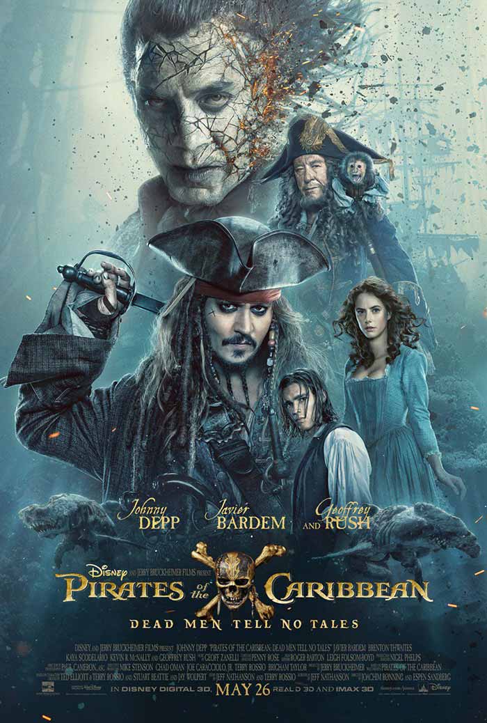nuevo tráiler de 'piratas del caribe 5'... ¡con jack sparrow joven!
