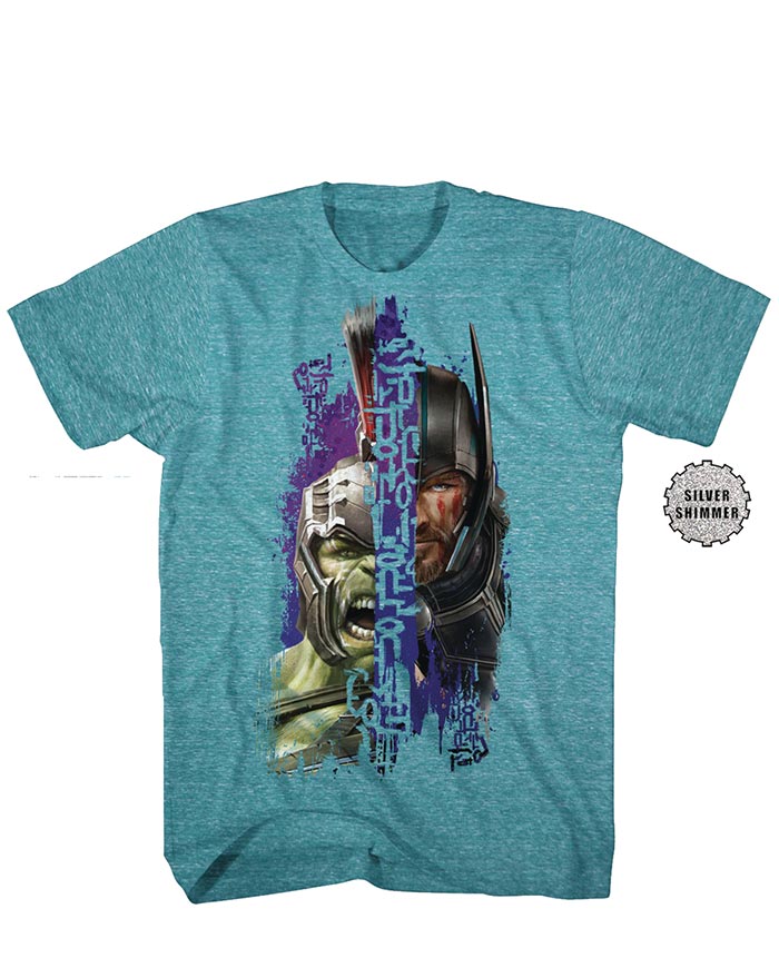 'thor: ragnarok': primeras imágenes de thor y hulk como gladiadores