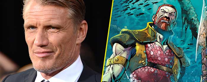 Dolph Lundgren Rey Nereus en Aquaman