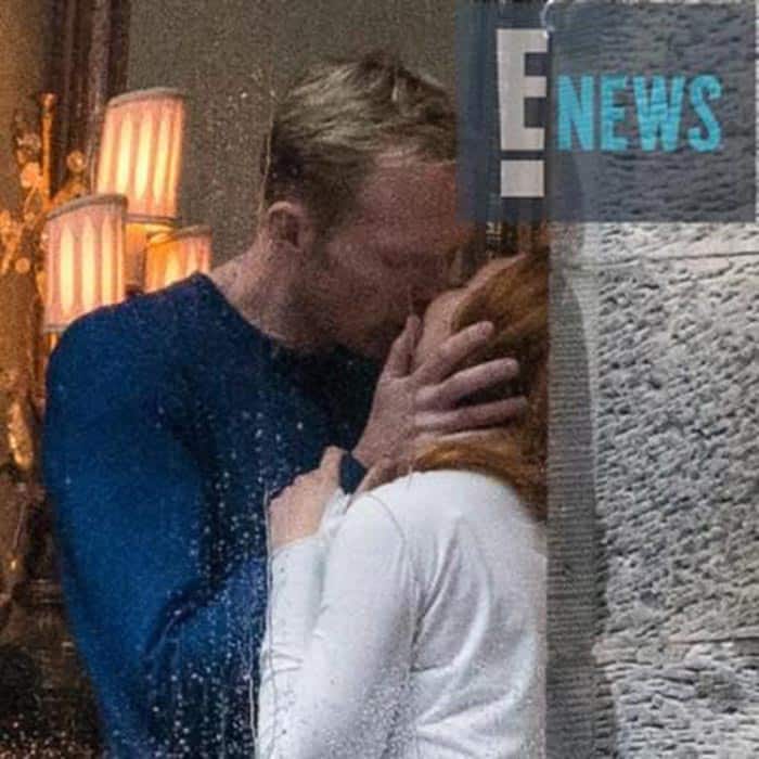 Beso de Visión y Bruja Escarlata en 'Vengadores: Infinity War'