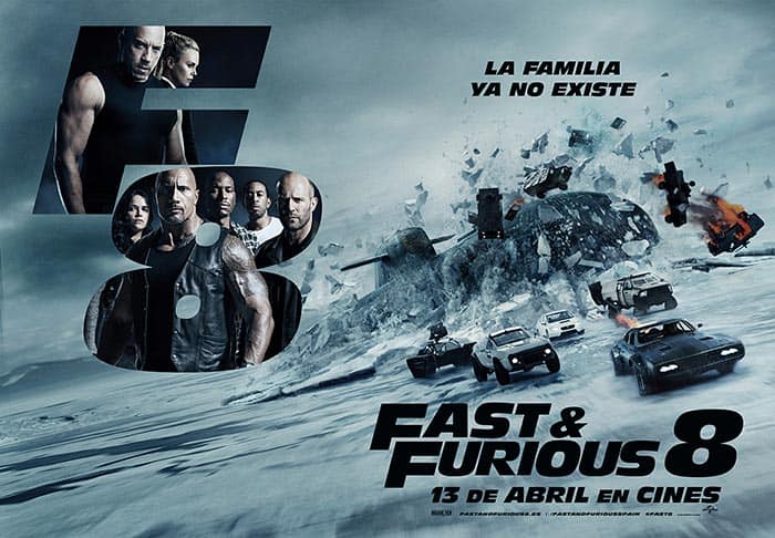 'Fast and Furious 8' es el estreno más taquillero de la historia del cine