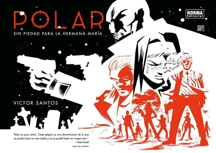 víctor santos firma 'polar' en milcómics (zaragoza) el sábado 29 de abril