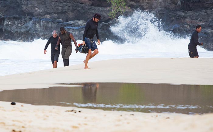 primera imagen de gorgon en el rodaje de la serie 'inhumanos'