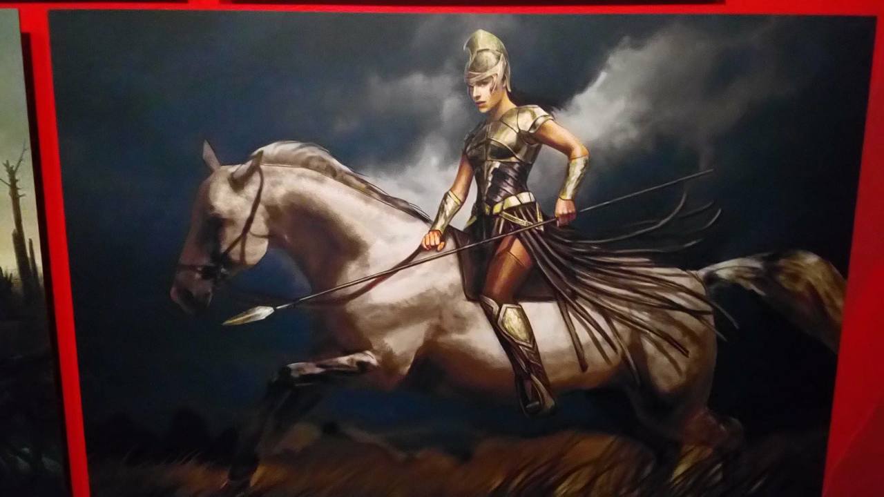 wonder woman concept art