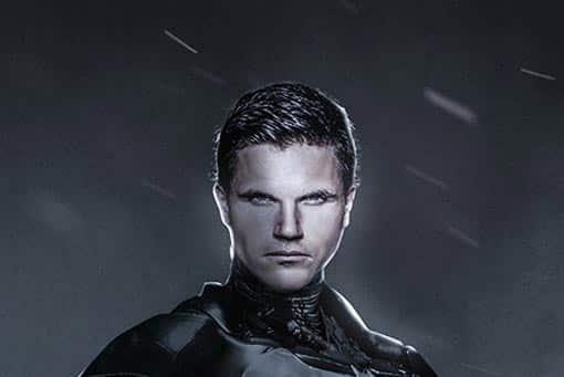 así sería el batman de robbie amell en una película de 'arrow'