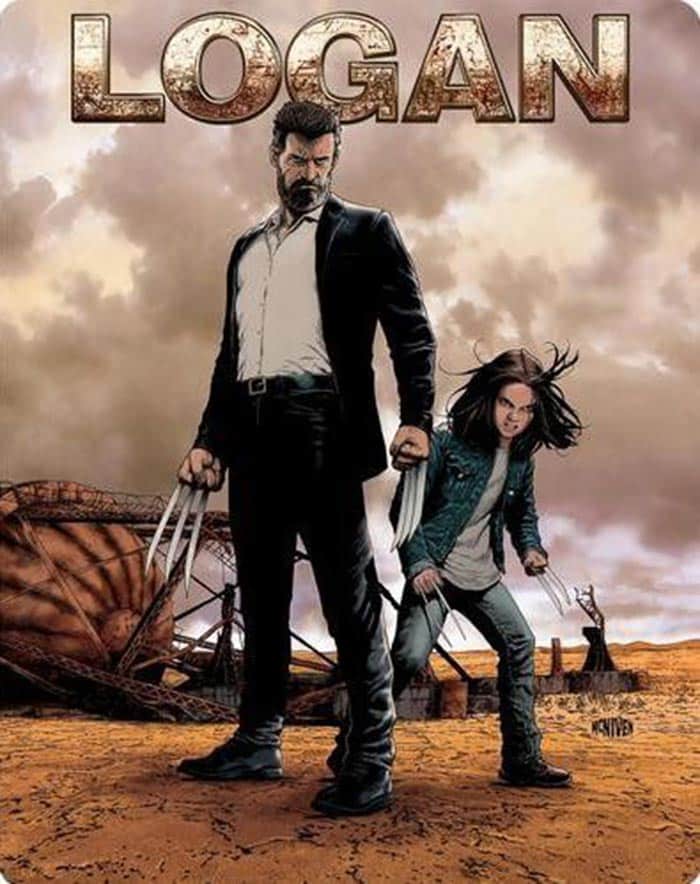 blu-ray de 'logan' (steelbook)