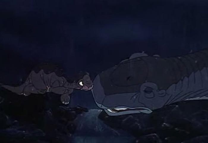 La muerte de la madre de Piecito ('En busca del valle encantado', 1988) la muerte de la madre de piecito ('en busca del valle encantado', 1988)