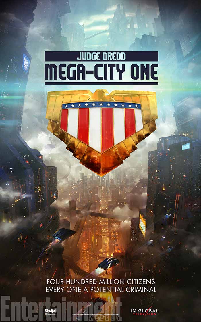 la serie judge dredd: mega-city one