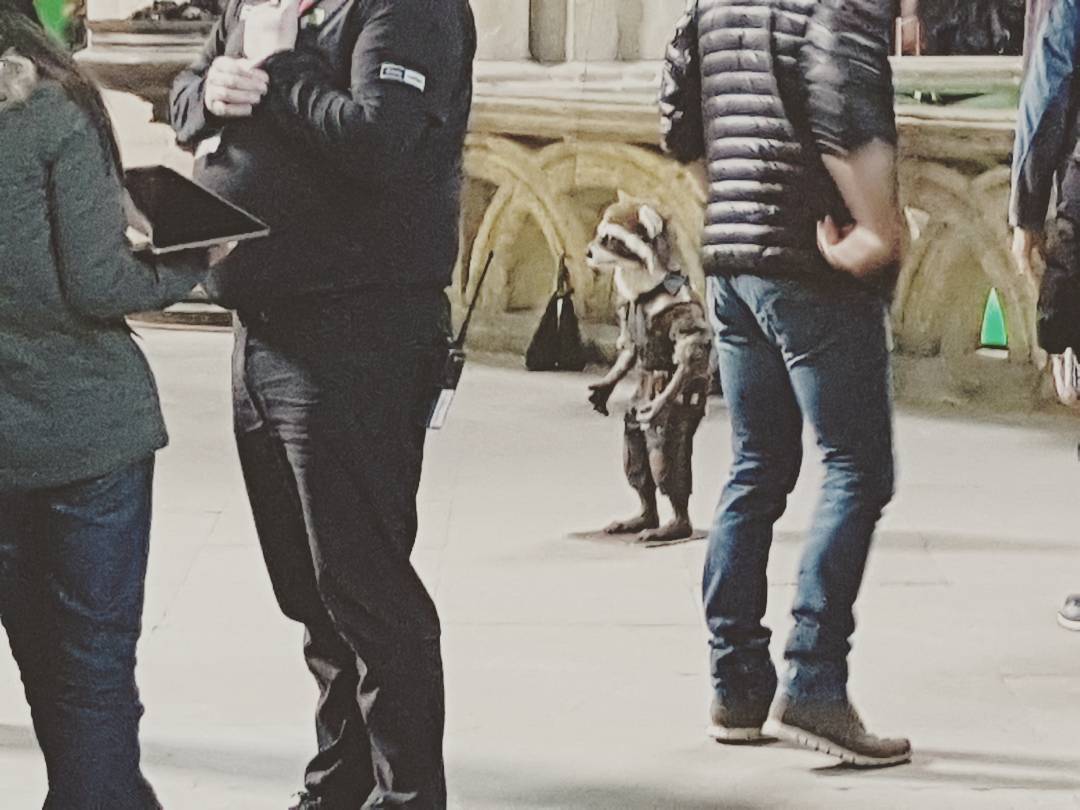 rocket (mapache cohete) en 'vengadores: infinity war'