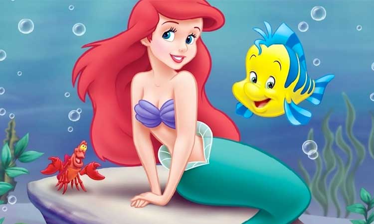 wonder woman la sirenita de disney