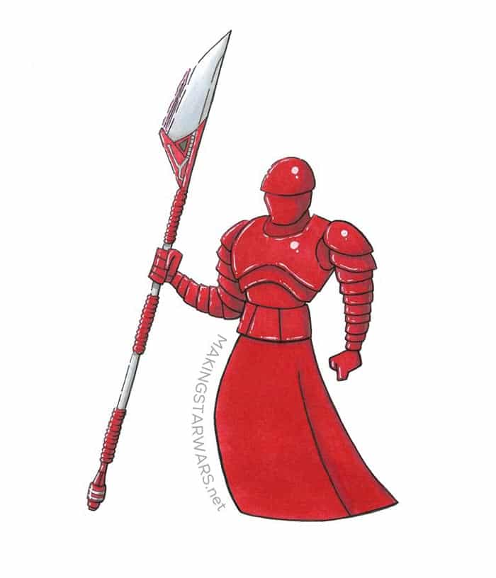 así va a ser la nueva "guardia real" en 'star wars: los últimos jedi'