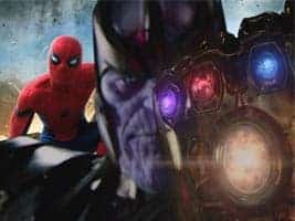 spider-man en vengadores: infinity war