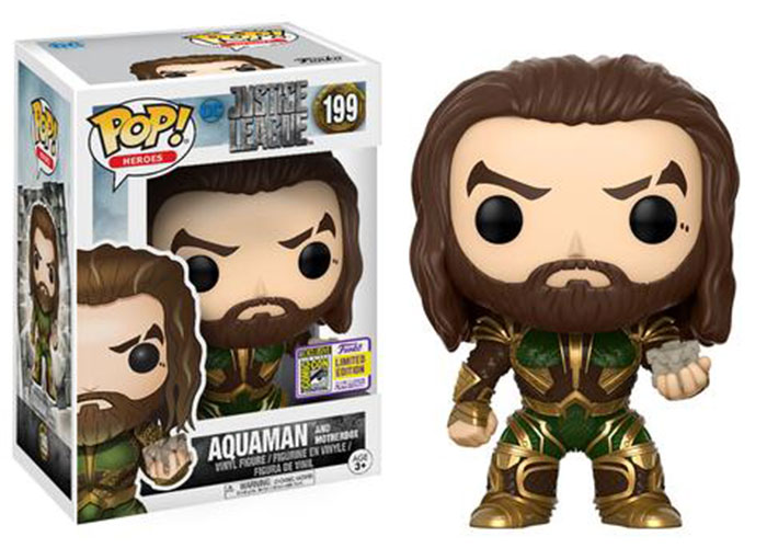 funko pop: aquaman - liga de la justicia