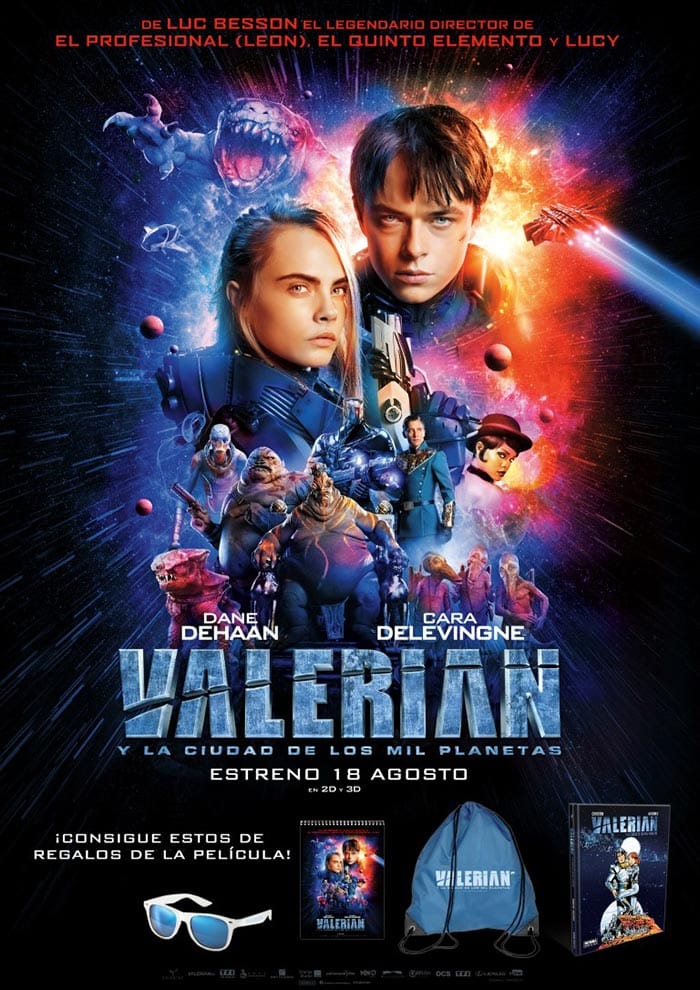 Concurso de Valerian y la ciudad de los mil planetas