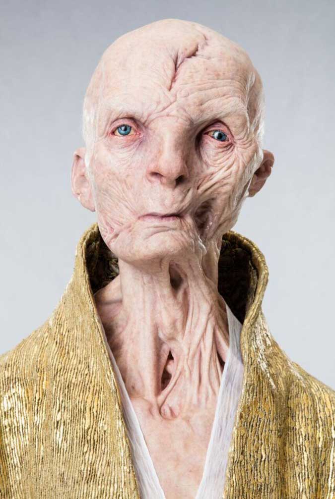 Snoke Star Wars: Los últimos Jedi