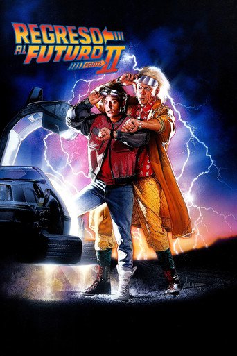 Poster for the movie Regreso al futuro II