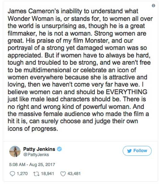 patty jenkins wonder woman
