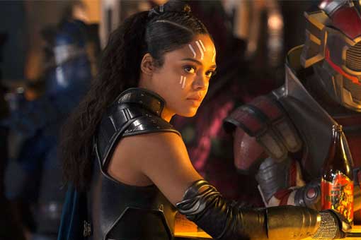 Revolución femenina en las películas Marvel tessa thompson thor