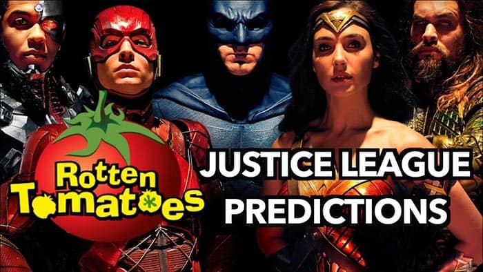 nota de la liga de la justicia en rotten tomatoes