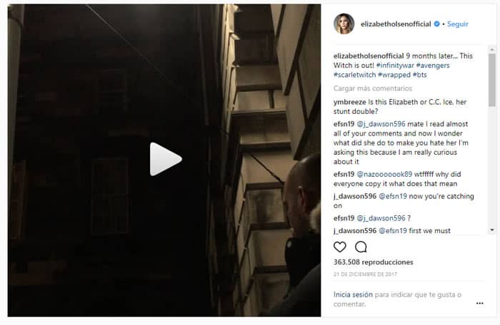 vengadores: infinity war