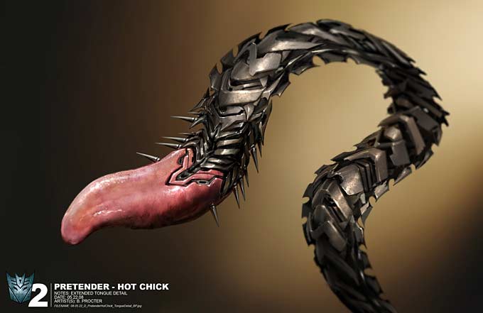 concept art Transformers: La venganza de los caídos