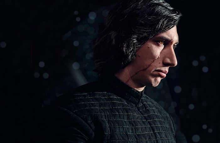 kylo ren en star wars: los últimos jedi (2017)