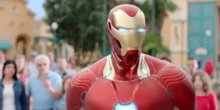 la nueva armadura de iron man en vengadores: infinity war