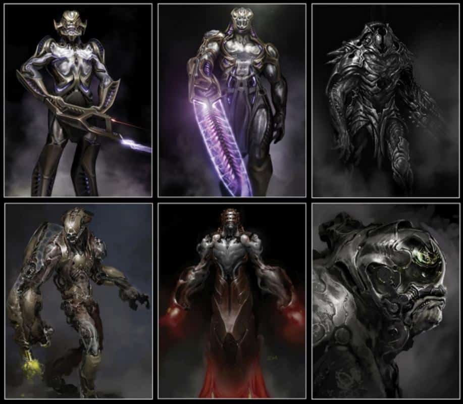 Chitauris Concept Art Los Vengadores