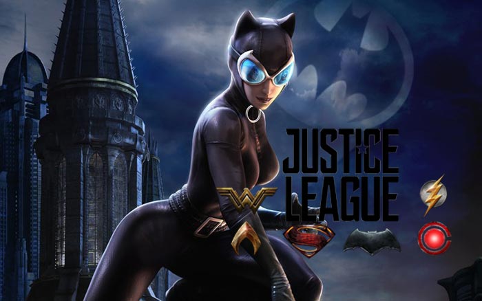 catwoman en la liga de la justicia
