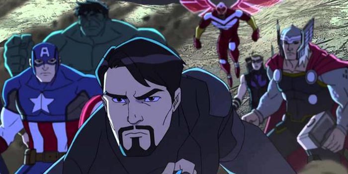 las series de animación de marvel